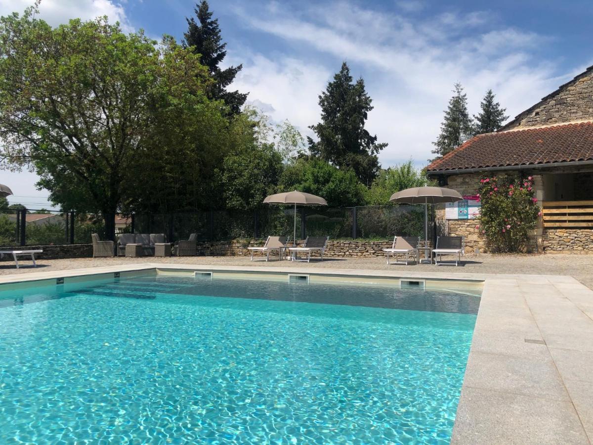 Domaine De Monplaisir Bed and Breakfast Caylus Eksteriør billede