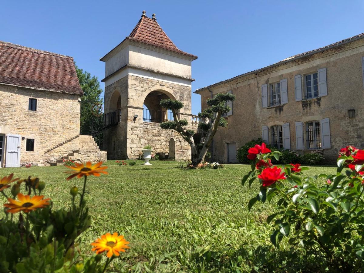 Domaine De Monplaisir Bed and Breakfast Caylus Eksteriør billede