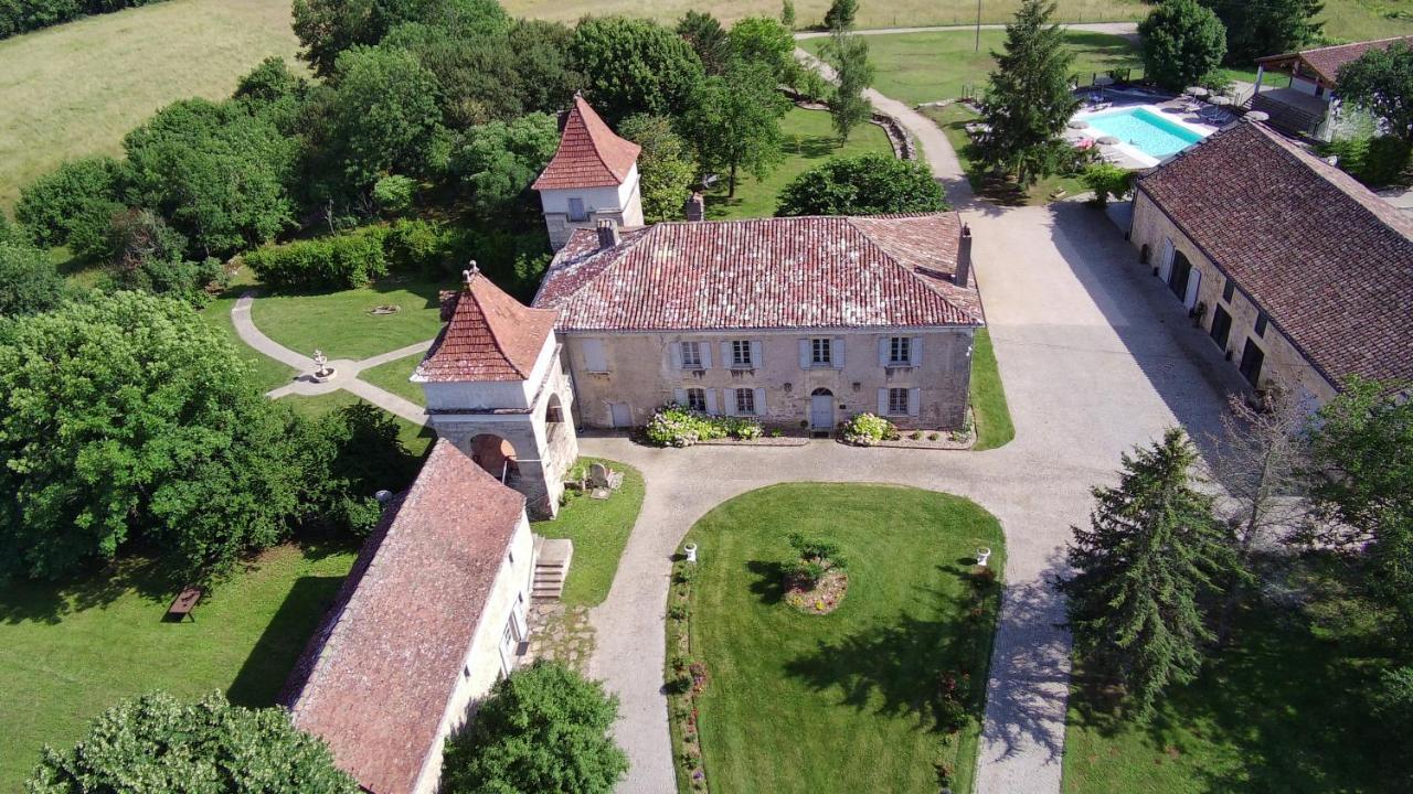 Domaine De Monplaisir Bed and Breakfast Caylus Eksteriør billede