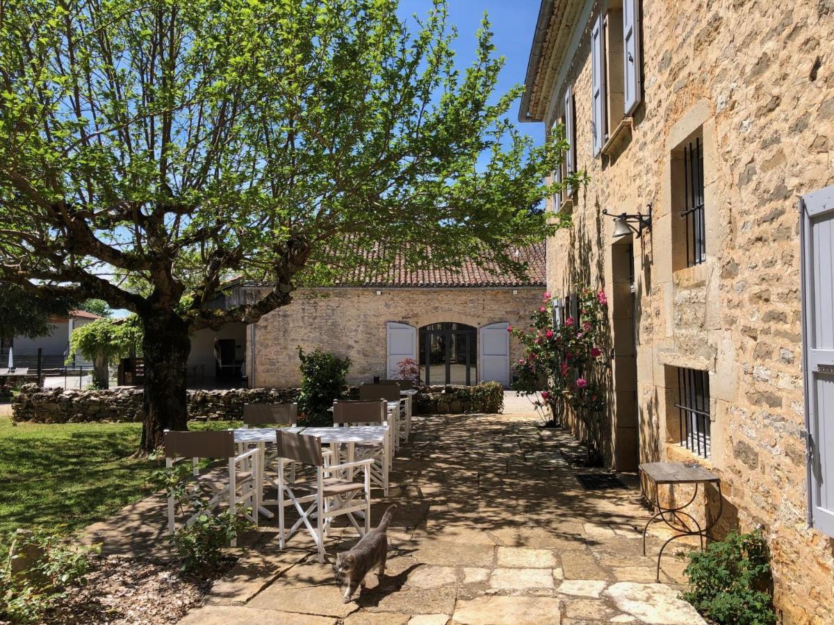 Domaine De Monplaisir Bed and Breakfast Caylus Eksteriør billede